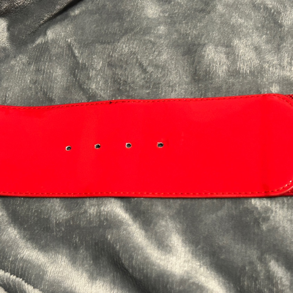 Red and Black Corset Belt Set - Picture 4 of 8